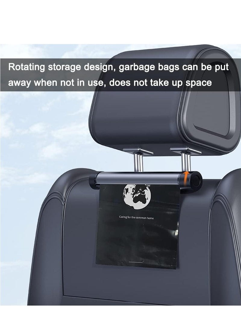 Beauenty 2-set Car Garbage Bag Organizer Auto Trashes Can Disposable Storage Bag with 2 Rolls Garbage Bag for Car Vehicle Truck SUV  - Image 5