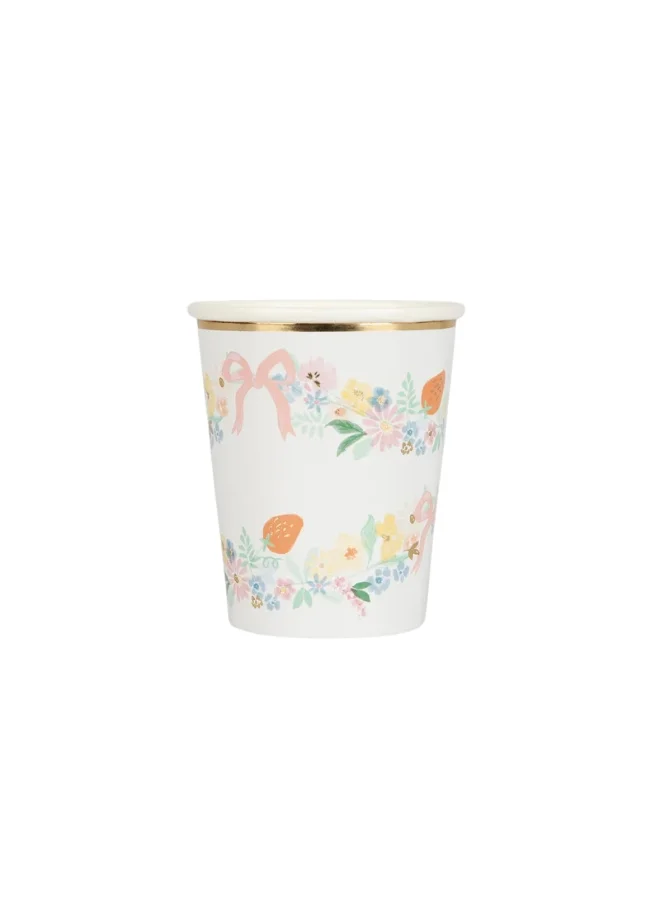 Meri Meri Elegant Floral Cups