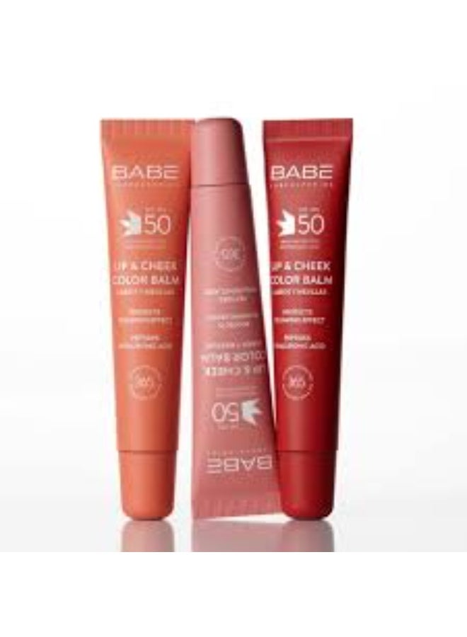 Babe Babé Lip & Cheek Color Balm SPF50 - Image 4