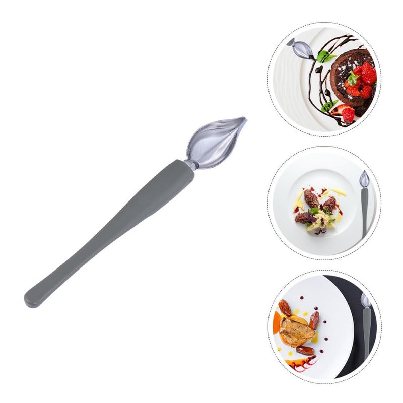 Stainless Steel Sauce Spoon for Baking Dessert Decorating and Molecular Cuisine Large Precision Tip 1 Piece - Image 5