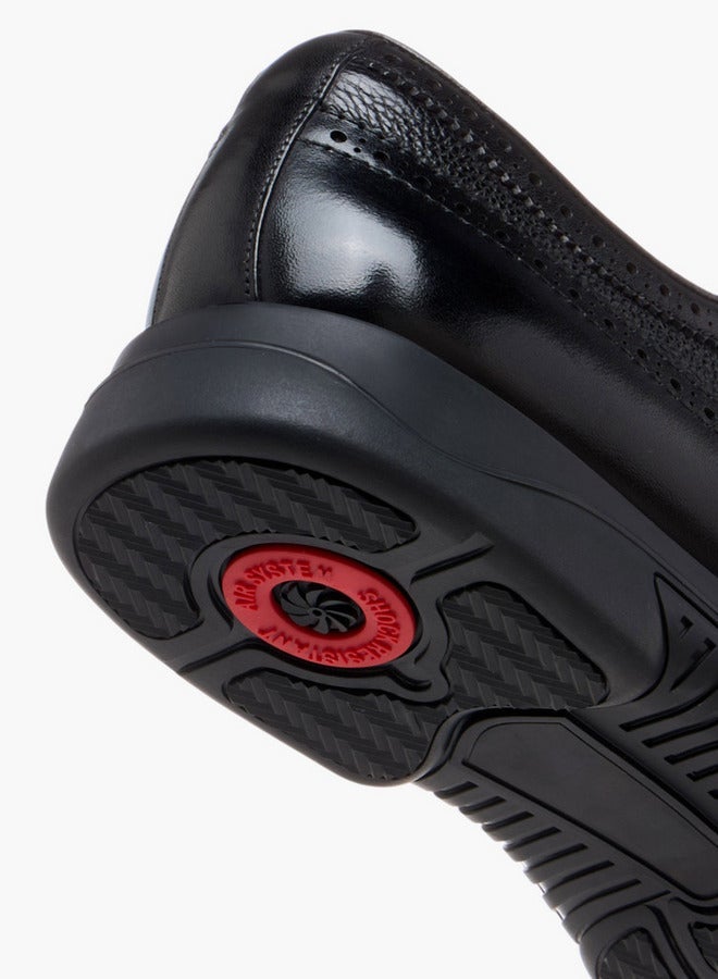 Le Confort Textured Lace-Up Derby Shoes - Image 5