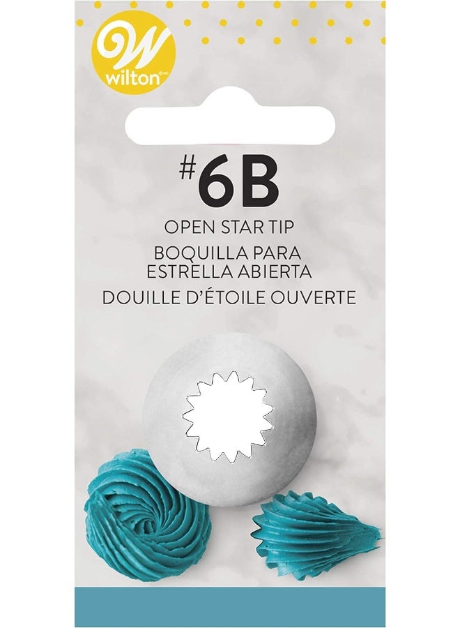 Wilton فوهة تزيين نجمة مفتوحة #6B - Image 1