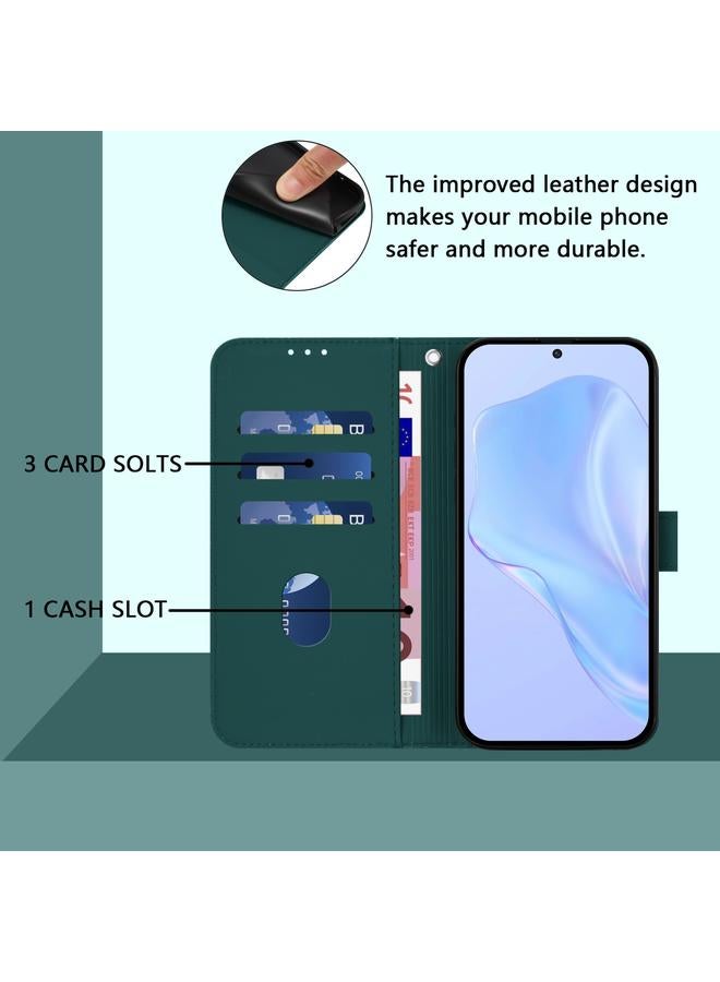 اس-توب جراب لهاتف Realme 12+ 5G Global Skin Feel جراب هاتف من الجلد بلون سادة مع حبل - Image 4