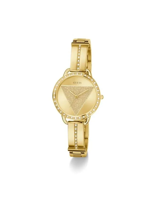 GUESS  TRI BELLINI Recycled Steel 30 mm Analog Watch for Women | Best Price UAE