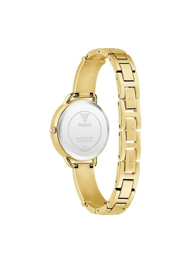 GUESS  TRI BELLINI Recycled Steel 30 mm Analog Watch for Women | Best Price UAE