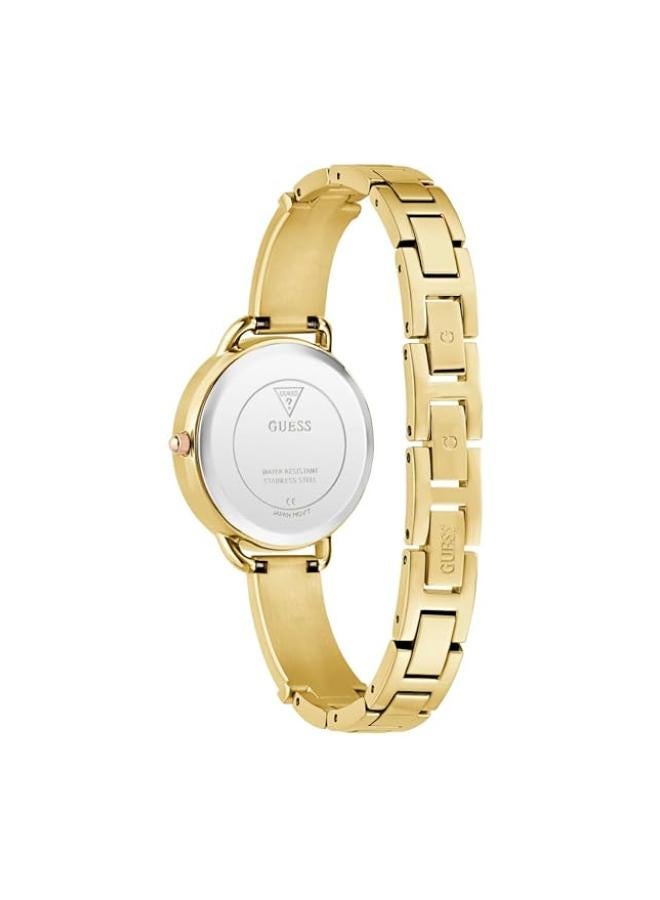 GUESS TRI BELLINI Recycled Steel 30 mm Analog Watch - Image 3