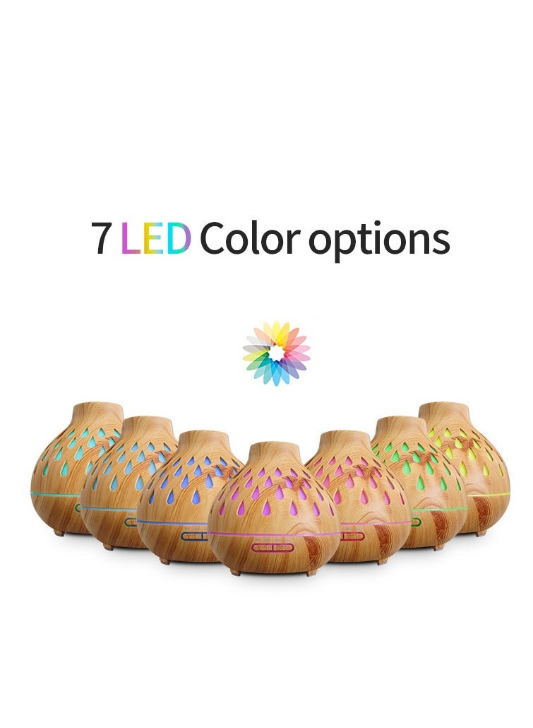 Wood Grain Humidifier Aroma Diffuser  - Image 2