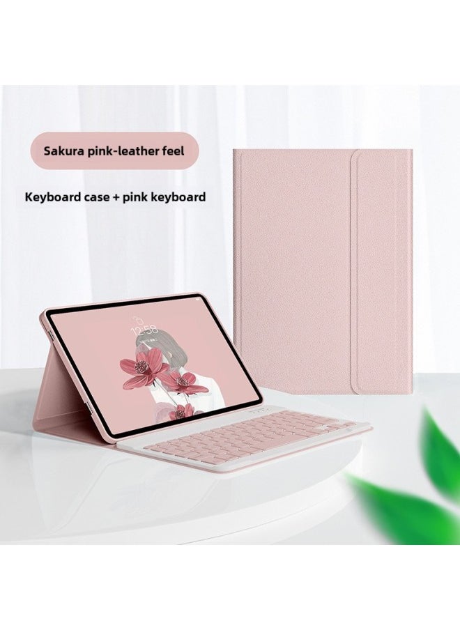 For Lenovo Small Keyboard Pad Plus11.5/P12 12.7 Inch/M10 Bluetooth Keyboard Protective Cover-Colour: Leather Case + Keyboard-Product Type:Tab P11 Pro 11.5"/Pad Pro 11.5" - Image 4