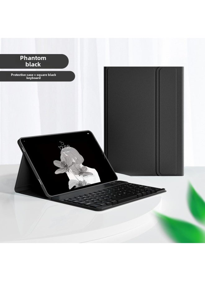 For Lenovo Small Keyboard Pad Plus11.5/P12 12.7 Inch/M10 Bluetooth Keyboard Protective Cover-Colour: Leather Case + Keyboard-Product Type:Tab P11 Pro 11.5"/Pad Pro 11.5" - Image 2