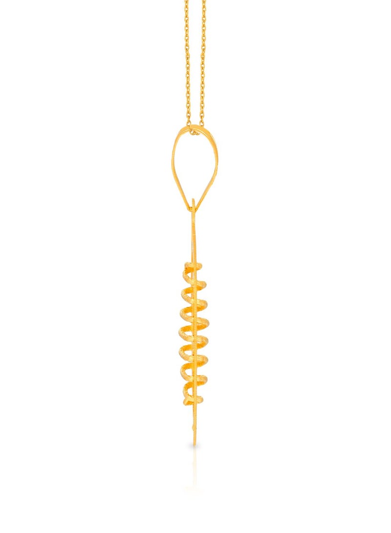 Malabar Gold and Diamonds 22k 916 Purity Malabar Gold Pendant PD5933922Y  - Image 3