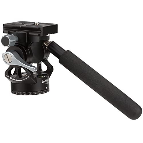 LEFTFOTO Video Tripod Fluid Head with Arca Plate,Lightweight Panorama Base Head for DJI RS2/3 Gimbals Compact Video Cameras and DSLR - Image 1