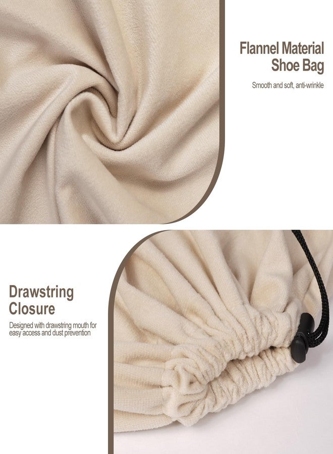 CARPDIM 10 Pcs Single Shoe Bags for Travel,18"X9"shoe travel bag for Packing Dustproof Shoe Bag storage Sneaker Travel Bags Washable & Reusable dust bags for Boots Handbags Shoes & Toys - Image 5