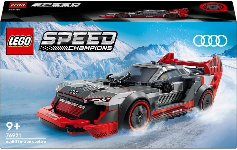 LEGO Speed Champions Audi S1 e-tron quattro Race Car 76921 Building Blocks Toy Car Set - Image 2