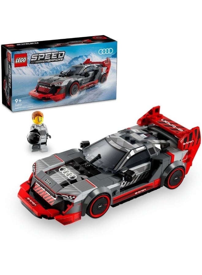 LEGO Speed Champions Audi S1 e-tron quattro Race Car 76921 Building Blocks Toy Car Set - Image 1