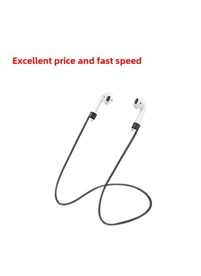 Generic - For Apple Airpods2PRO3 Earphone Anti-lost Rope Millet Huawei Earphone Silicone Lanyard TWS Anti-lost Rope-Color:2260C Tea Green (Upgraded)-Applicable Model:For Apple Wireless Headphones - Image 1