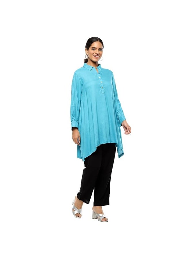 BIBA Women RAYON KURTA S - Image 4