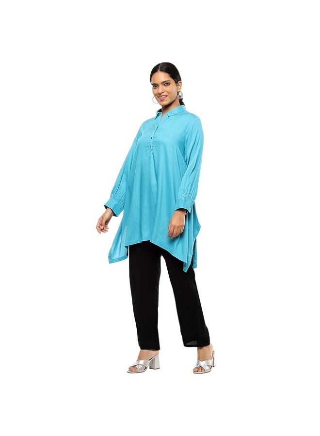 BIBA Women RAYON KURTA S - Image 3