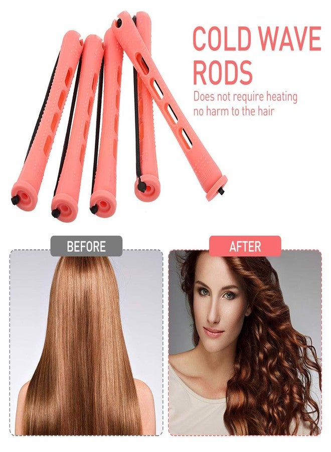 HASTHIP® 30pcs Heatless Hair Curler Kit, Cold Wave Hair Roller for Women, Small Perm Rods Styling Perming Curl Rods for Cold Wave Perm Curls - Image 3