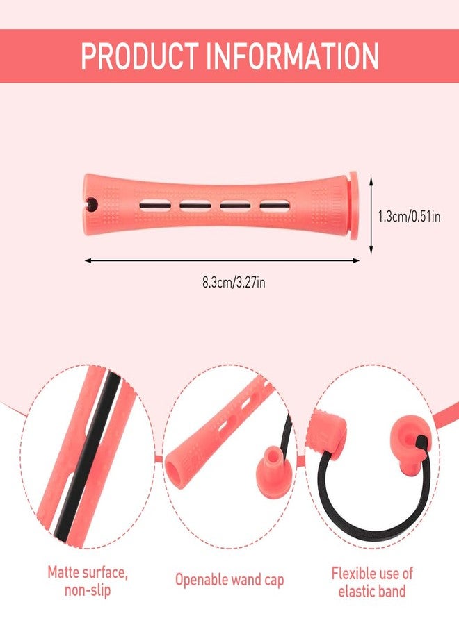 HASTHIP® 30pcs Heatless Hair Curler Kit, Cold Wave Hair Roller for Women, Small Perm Rods Styling Perming Curl Rods for Cold Wave Perm Curls - Image 2