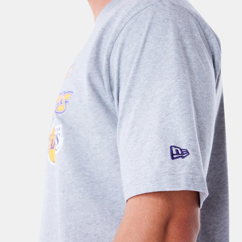 NEW ERA Men's NBA Los Angeles Lakers Script T-Shirt