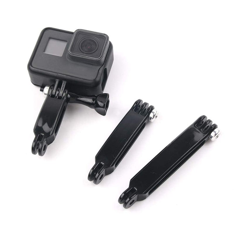 Action Pro 3 In 1 Extension Pivot Arm Adjustable Monopod Bracket With Thumb Screw Compatible Withgopro Hero 8/Hero 7/Hero 6/Hero 5/YI/Sj Cam-3+/3/DJI Insta X3/SJCAM/YI - Image 1