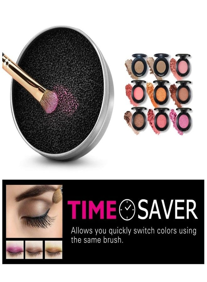 Cossess dry make up brush cleaner| ideal for dry pigments like blush, eyeshadow etc | cleans makeup brush like a pro | Makeup Brush Cleanser - Image 2