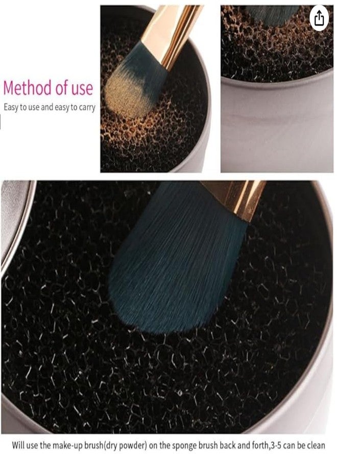 Cossess dry make up brush cleaner| ideal for dry pigments like blush, eyeshadow etc | cleans makeup brush like a pro | Makeup Brush Cleanser - Image 4