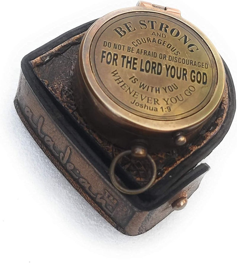 ALADEAN Inspirational Gift Compass - God My Lord Guide Me - Uplifting Baptism Gift, Graduation Gift, Birthday, Confirmation Gift for Men Women Boys Girls Teenage Kids - Image 5