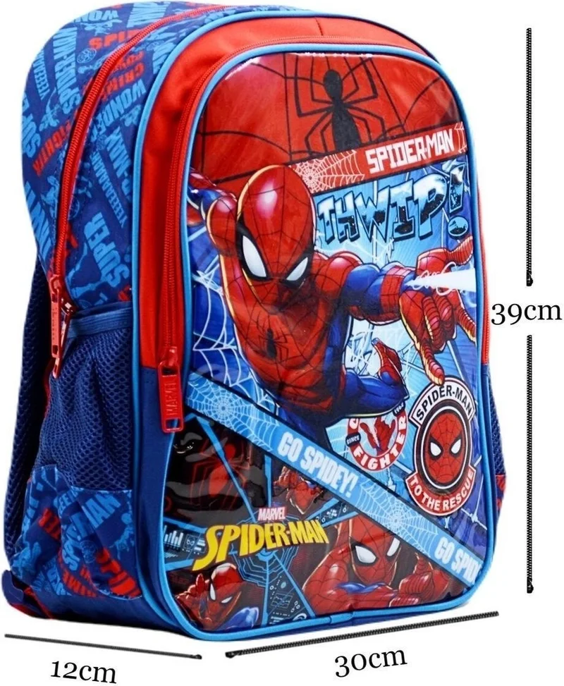 Frocx Spiderman Primary School Bag Hawk Go Spidey School Set