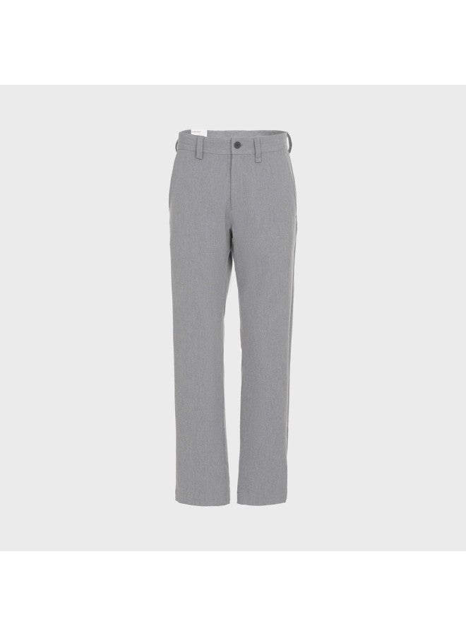Zara Men's Fashion Business Casual Zip-front Non-stretch Straight-leg Pants - Image 2