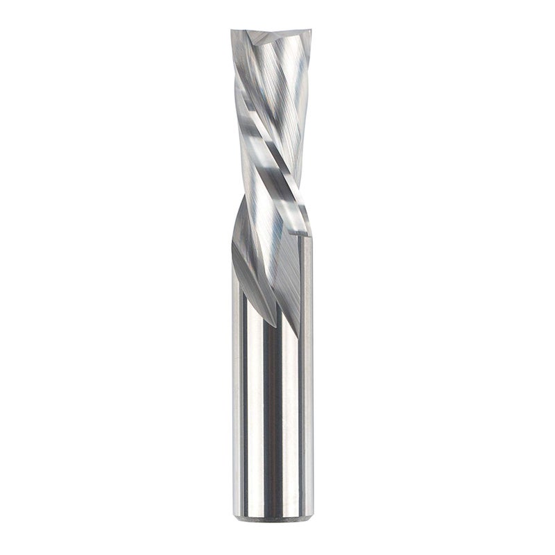 SpeTool Spiral Downdcut Router Bits with 1/2 inch Shank, 1/2 inch Cutting Diameter Solid Carbide CNC End Mill for Wood Carving, Plunge Cut