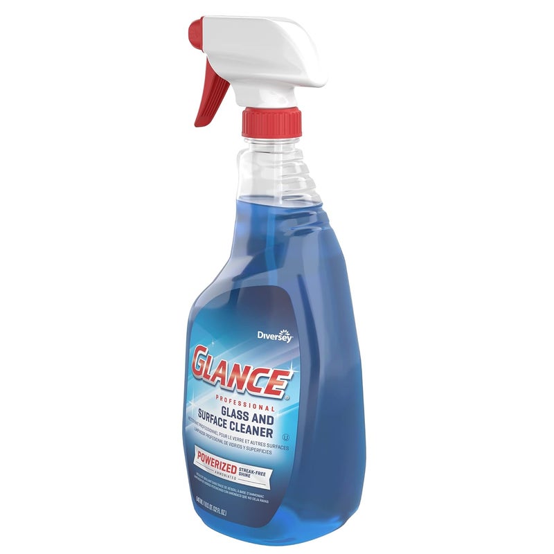 Glance CBD539636 Powerized Professional Glass & Surface Cleaner, Streak Free Commercial Ammoniated Window Spray, Ready-to-Use, 32-Ounce - Image 2