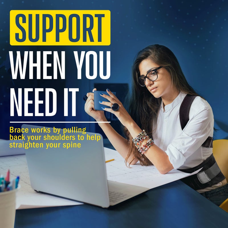 FlexGuard Support مثبت وضعية فليكس غارد للنساء والرجال (كبير (عبوة من 1)) - Image 5