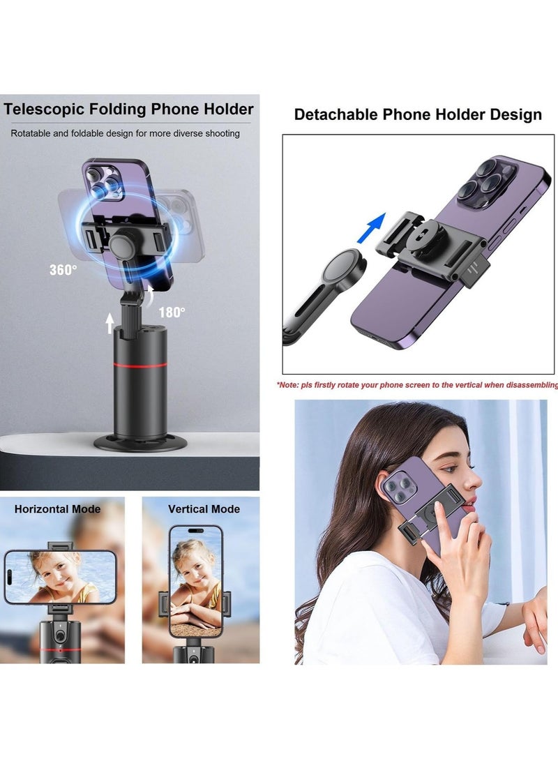 General Automatic face tracking tripod with remote control  360° rotation of the smart tracking stand Video vlog  live stream content creator tools are essential  no app required  - Image 5