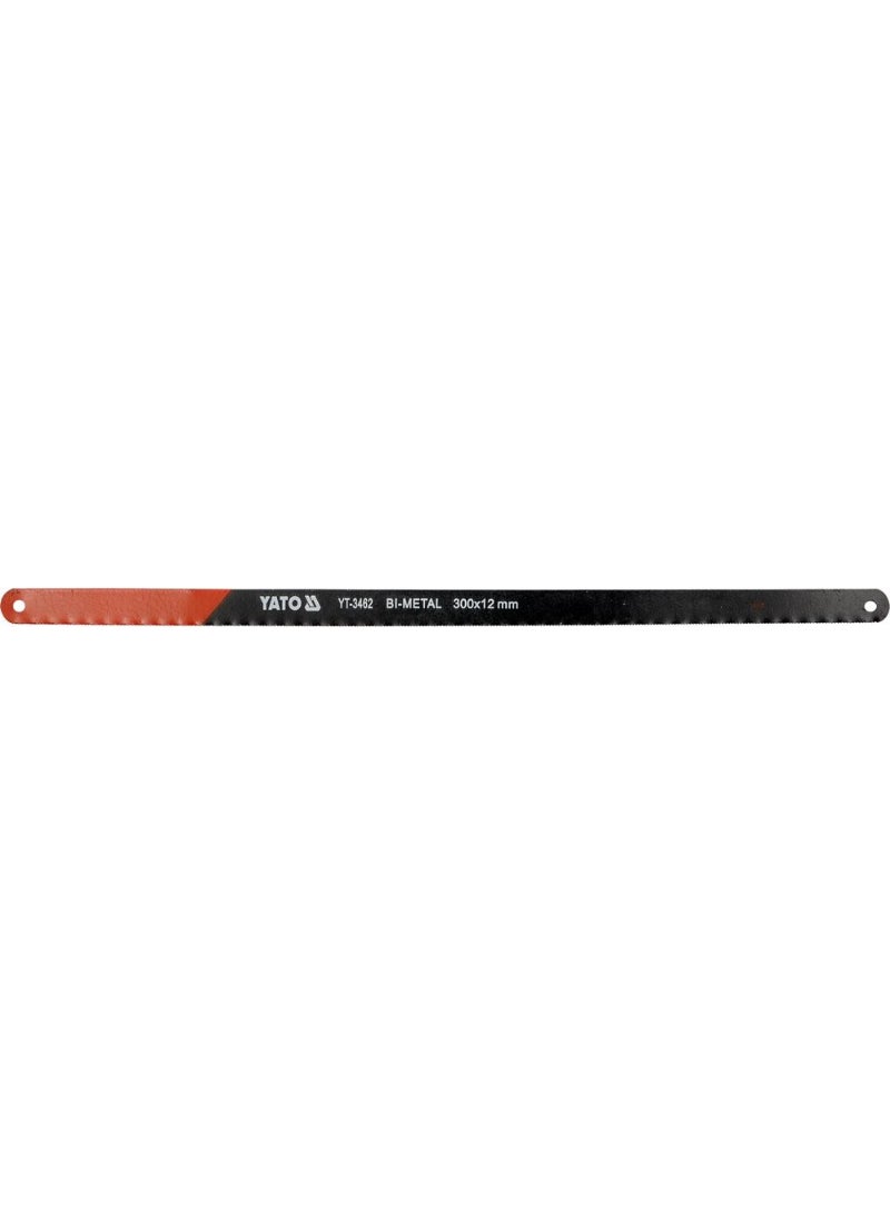 YATO Hacksaw Frame Blade 300mm 2pcs Bi-Metal M2  YT-3462