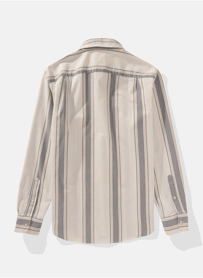American Eagle Slim Fit Oxford Shirt  - Image 3
