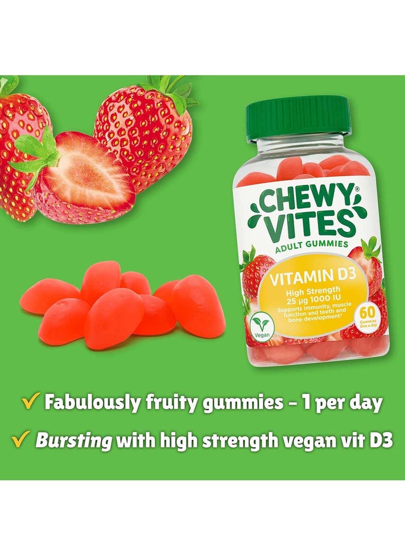 CHEWY VITES Adults Vitamin D3 Extra Strength 60's  - Image 4