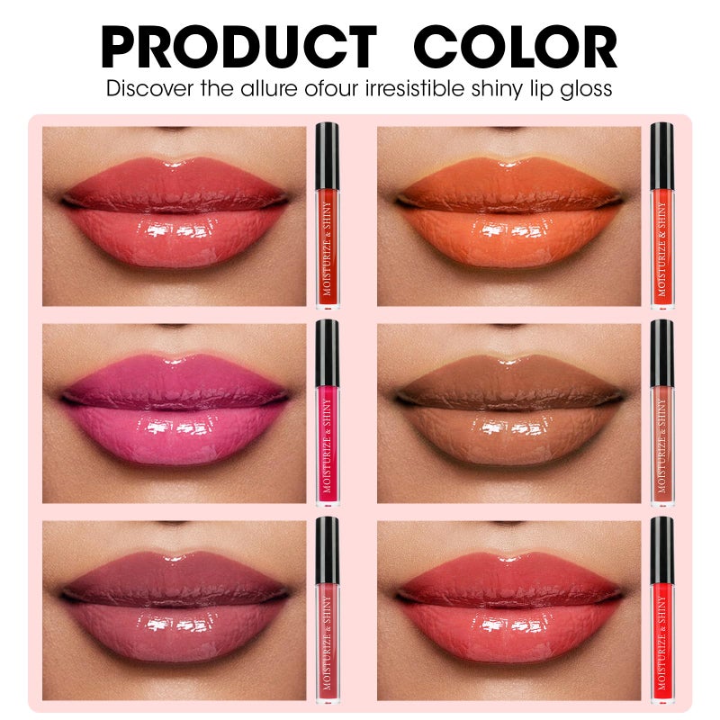 AZEN 100 Pack Lip Gloss Bulk Set, Shimmery Lip Gloss for Women and Girls With Rich Varied Colors, Valentines Gifts Easter Basket Stuffers - Image 2