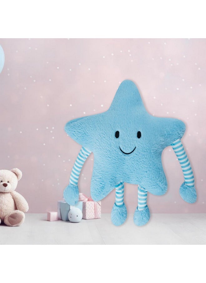Besties BESTIES Fibre Filled Stuffed Star Soft Toy Pillow with Arm & Leg for Baby of Plush Hugging Pillow Soft Toy for Kids Boy Girl Birthday Gift (Blue)  - Image 2