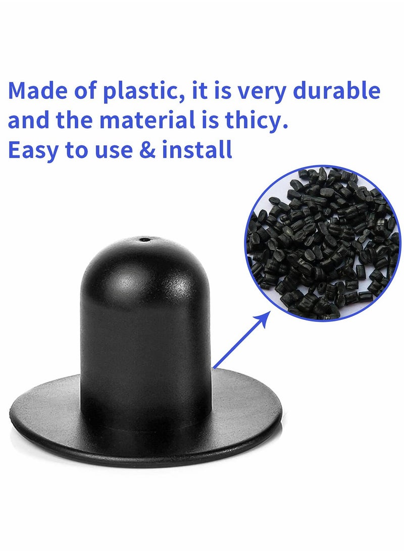 SYOSI - Pool Wall Valve Plug Pool Replacement Accessories Filter Pump Hole Plug Wall Plug Replacement Ground Swimming Pool Fitting Filter Pump Strainer Hole Plug Stopper for Intex Bestway Pools 4 Pack - Image 1
