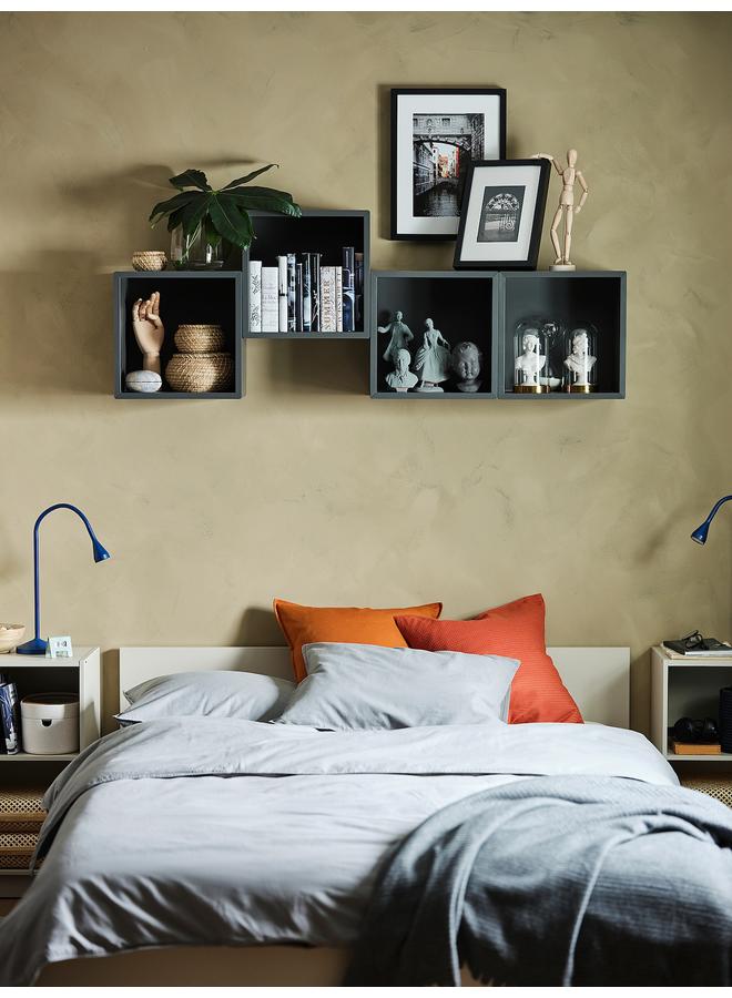 Zaboon Wall-Mounted Shelving Unit, Dark Grey, 35X35X35 Cm - Image 5