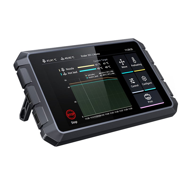 Creality 3D Sonic Pad لطابعة 3D FDM مع واجهات متعددة وشاشة لمس 7 بوصات وذاكرة الوصول العشوائي 2 جيجا وذاكرة القراءة والكتابة 8 جيجا وتصميم متكامل متوافق مع Ender-3 V2 / Ender-3 S1 / Ender-3 S1 Pro الطباعة عالية السرعة و

（注：原英文内容末尾不完整，翻译也保留原不完整状态） - Image 2