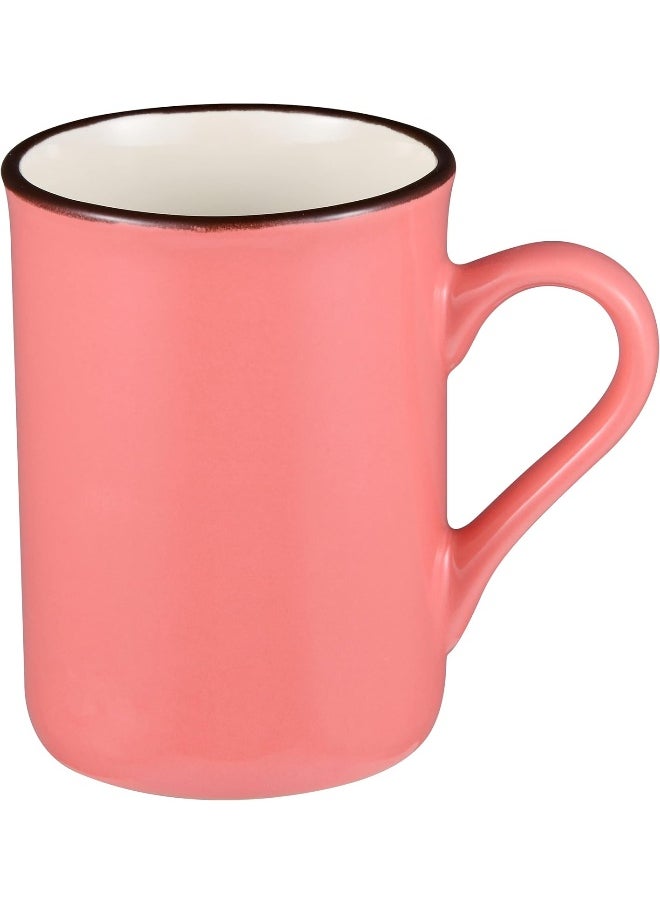 MILLERHAUS Millerhaus 5Pc Mug Set Stoneware Set Include 4Pc Mug 280ML 1Pc Chrome Stand Multicolor  - Image 2