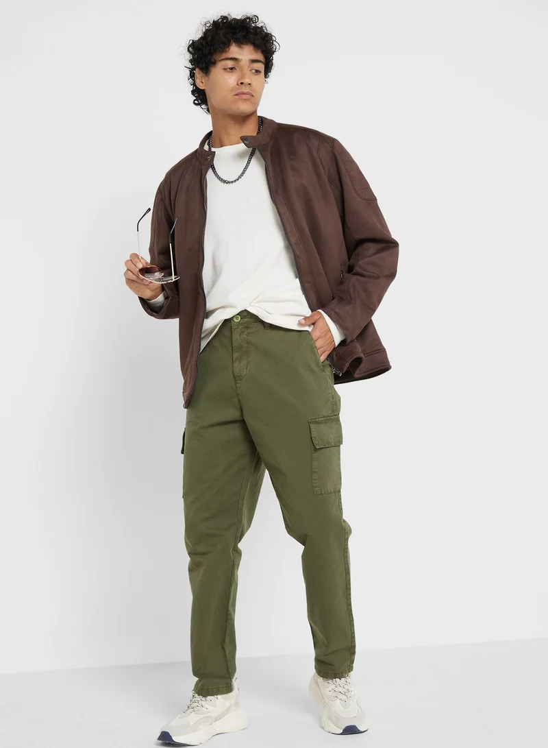 Seventy Five Suede Biker Jacket