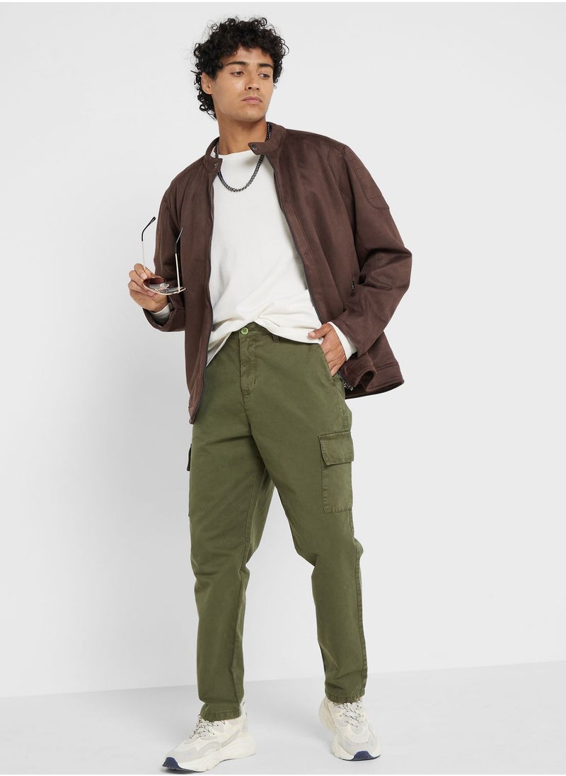 Seventy Five - Suede Biker Jacket - Image 1
