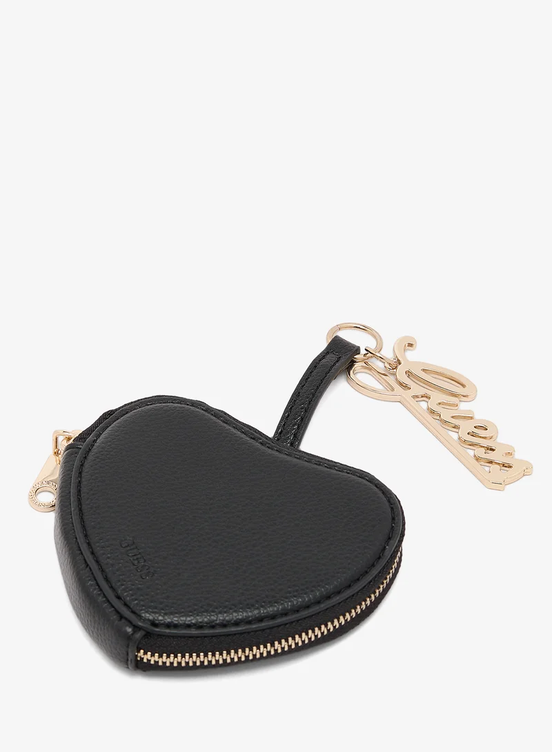 Guess Heart Keychain