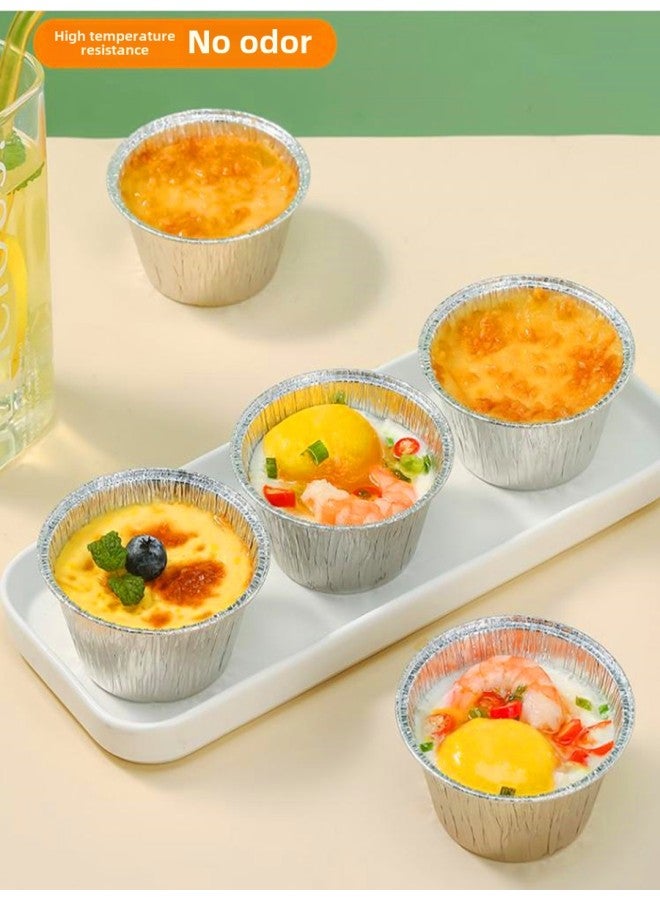 Baking Disposable Egg Tart Cup Tin Paper Cup Aluminum Foil Pudding Cup Air Fryer Special Paper Tin Paper Bowl Steamed Rice Cake Holder-Specifications:2150 Model 3000 - Image 4