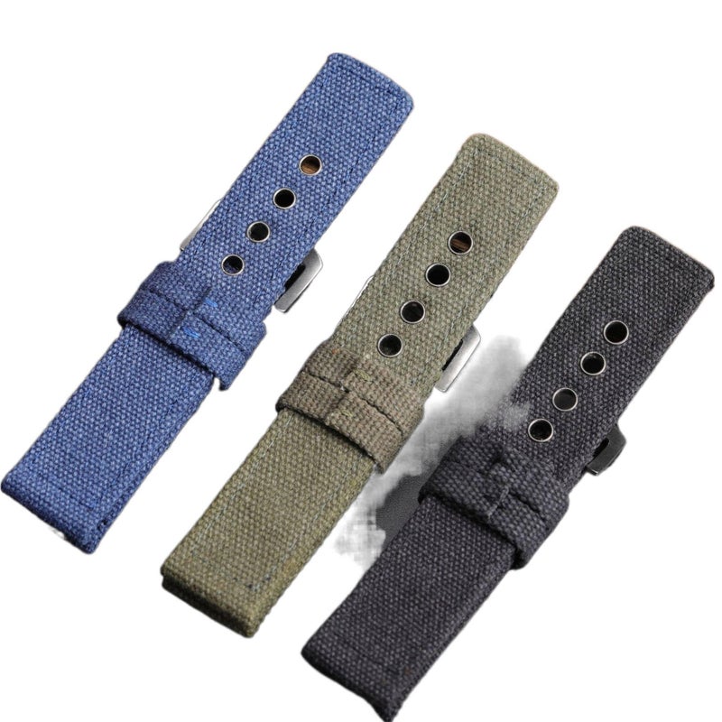 Nylon Smartwatch Band for daily smartwatch wear and replacement strap Green Outdoor Use Portable Use Routine Use Personal Use Indoor Use On The - Image 3