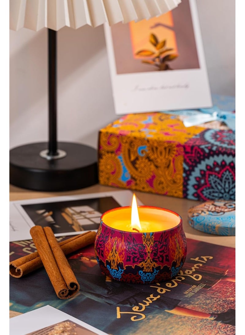 3-Pack 100% Natural Soy Wax Scented Candles – Set of 3 Assorted Fragrance Candles, Up to 30 Hours Burn Time Each, Premium Aromatherapy Home Fragrance Candles for Bedroom, Bathroom & Living Room, Elegant Decorative Gift Set - Image 4