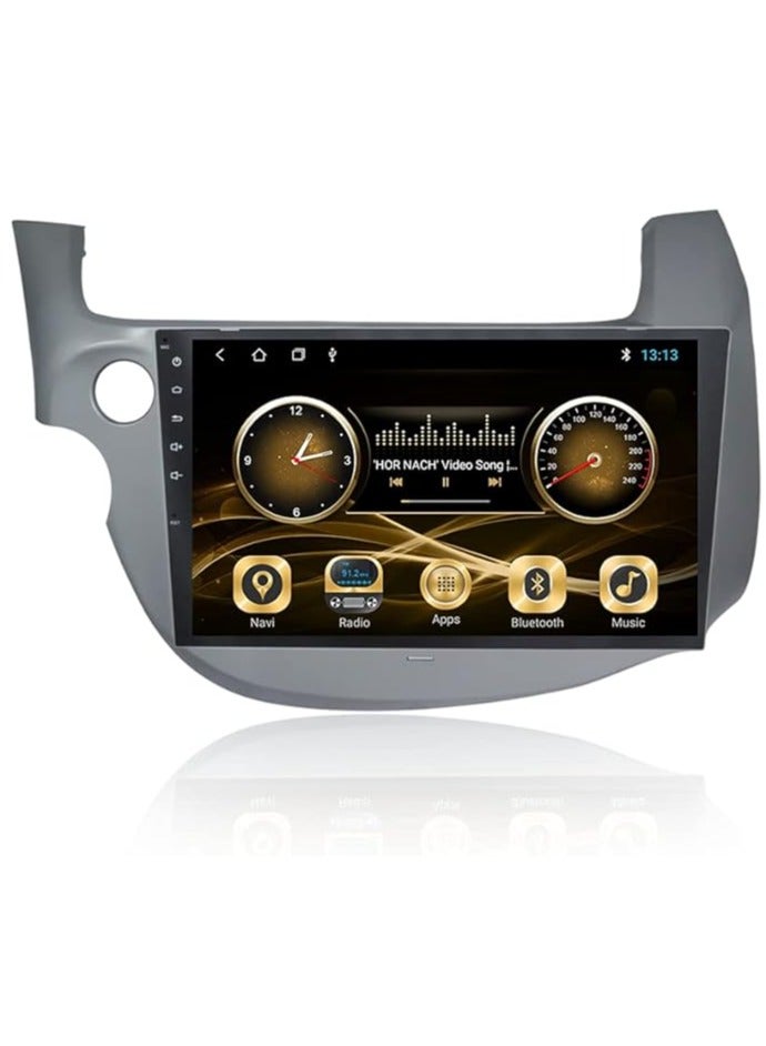 AVT Android Car Stereo for Honda Fit 2008 2009 2010 2011 2012 2013 2GB RAM 32GB ROM MirrorLink WiFi BT, 10 Inch Support Apple Carplay, 2.5D IPS Touch Screen with Backup Camera - Image 1